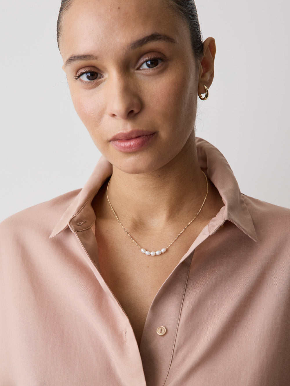 RW&CO Necklace with Freshwater Pearls Pendant