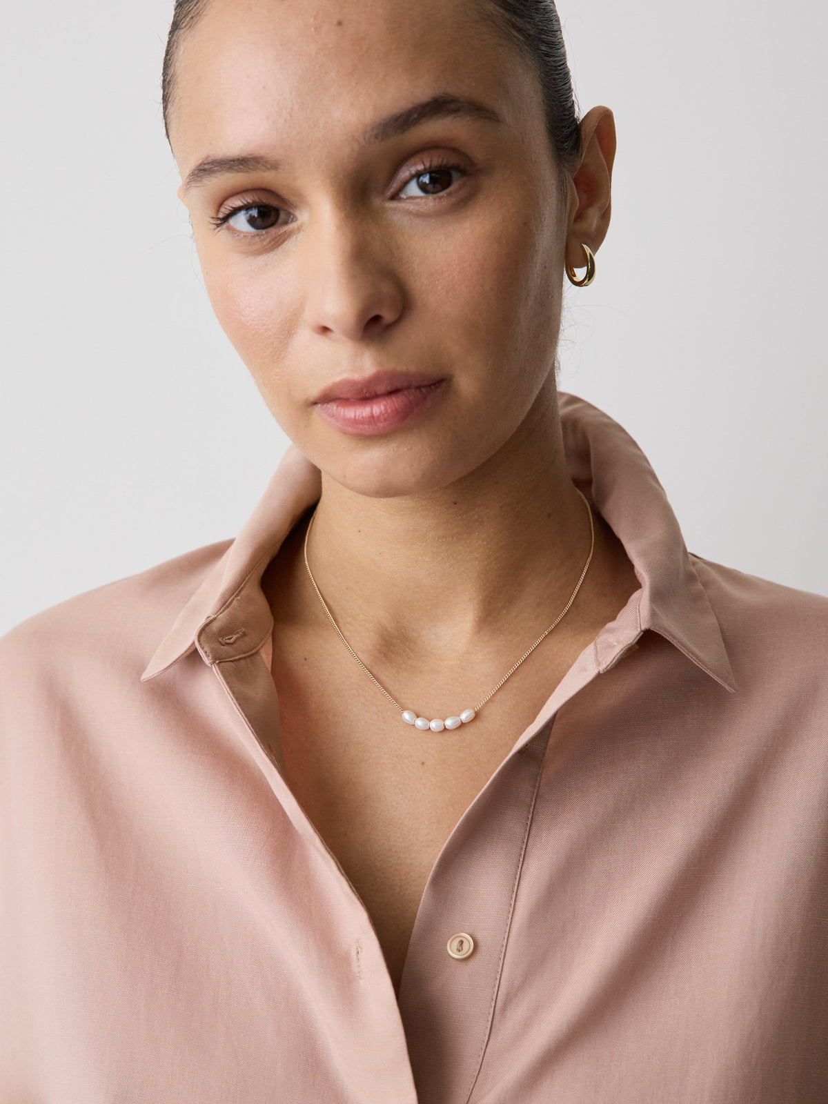 RW&CO Necklace with Freshwater Pearls Pendant