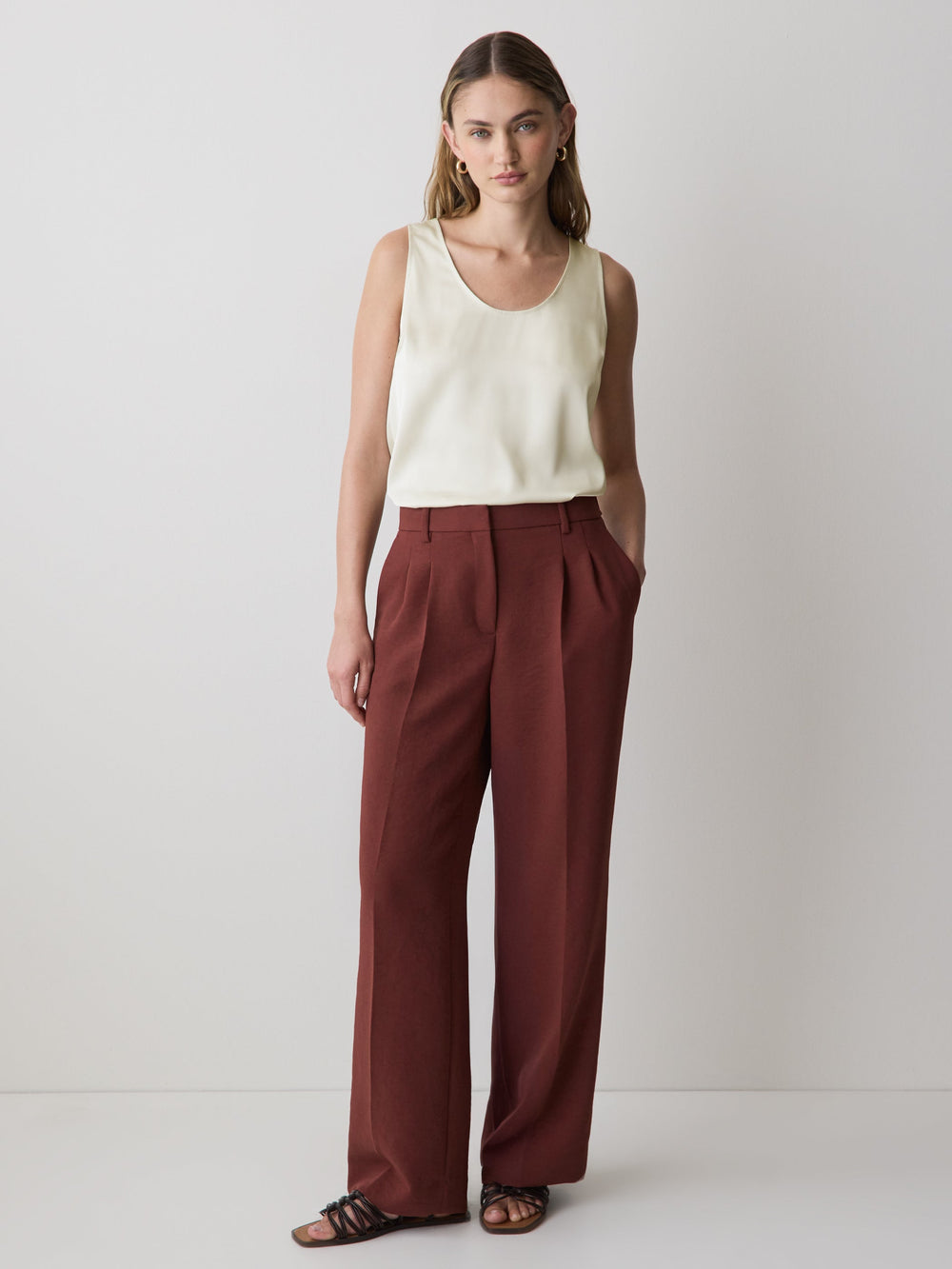 RW&CO U-Neck Satin Cami