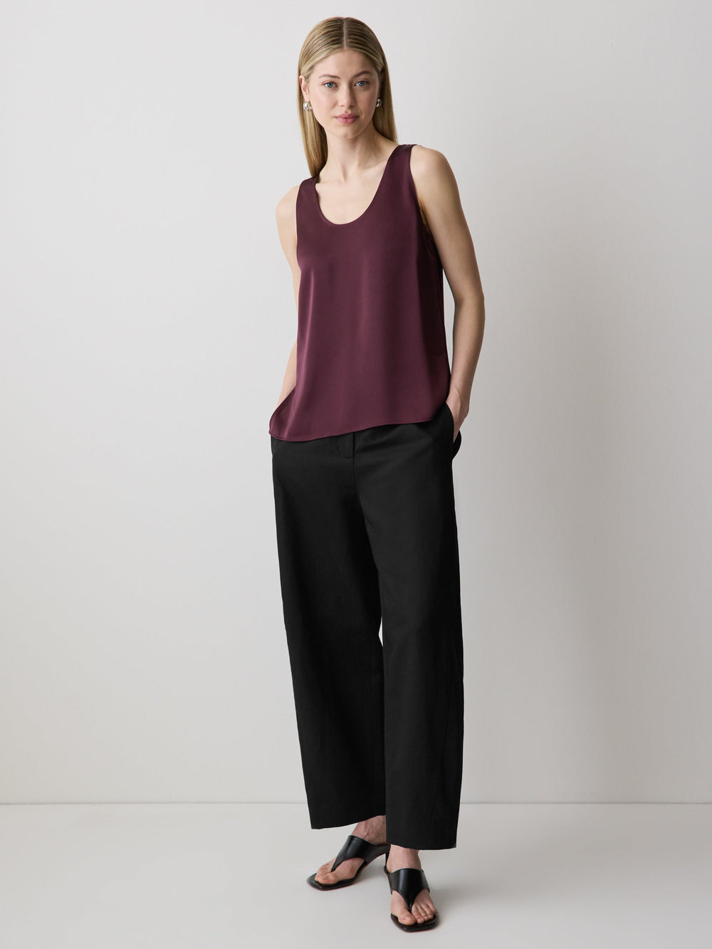 RW&CO U-Neck Satin Cami