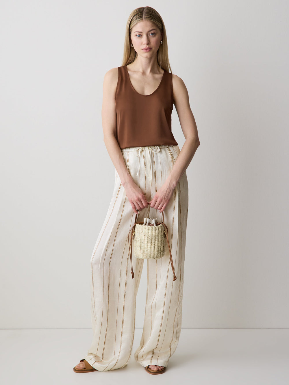 RW&CO U-Neck Satin Cami