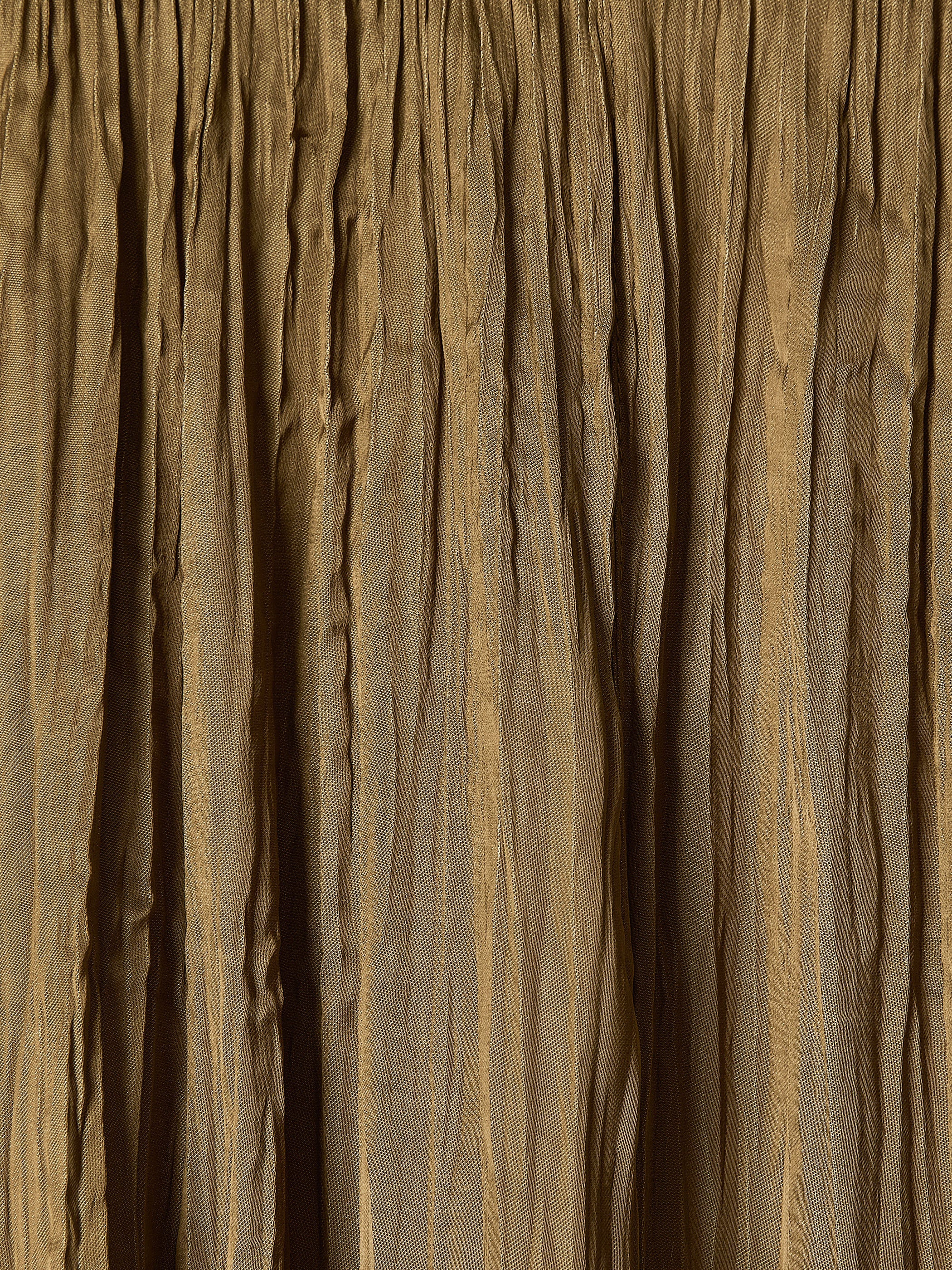 RW&CO Satin High-Waisted Flare Midi Skirt