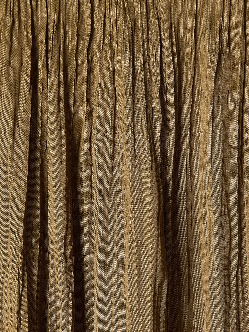 RW&CO Satin High-Waisted Flare Midi Skirt