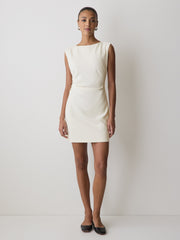 RW&CO Sleeveless Crew-Neck Mini Dress