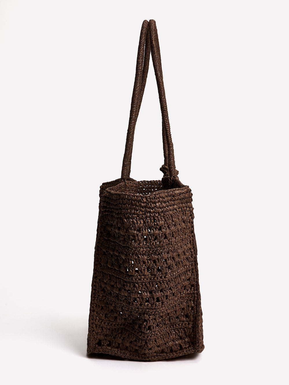 RW&CO Raffia Tote Bag